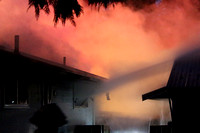 House fire 75 and Lower Ridge Feb 18, 2015